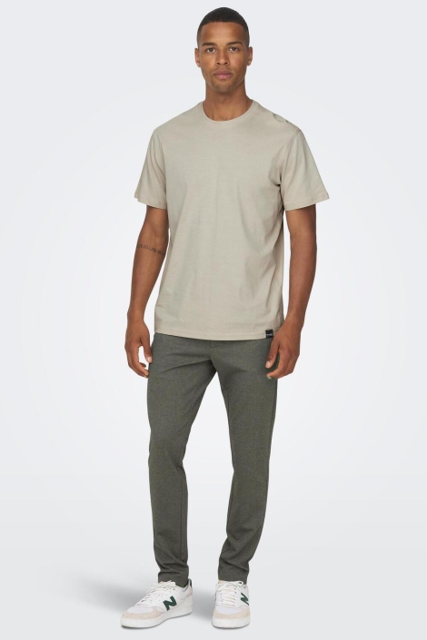 Only & Sons onsmark slim herringbone 2911 pant